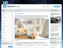 Tablet Screenshot of identitafirmy.sk